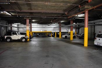Gated parking garage